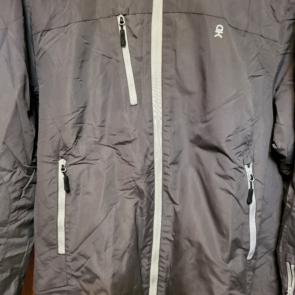 Women's Gray Light Weight Insulated Jacket/Hood/XLarge Little Donkey Andy - Picture 4 of 8